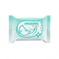MISSHA Pposong Deo Tissue – Jemné tělové ubrousky s deodoračním účinkem (I0027)